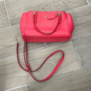 Coach bright pink mini Christie